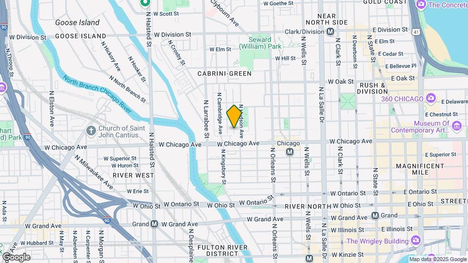 808 N Cleveland Ave Map and Location Details