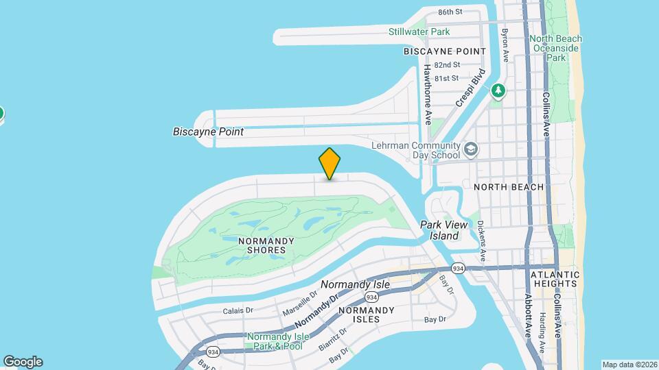 404 N Shore Dr Map and Location Details