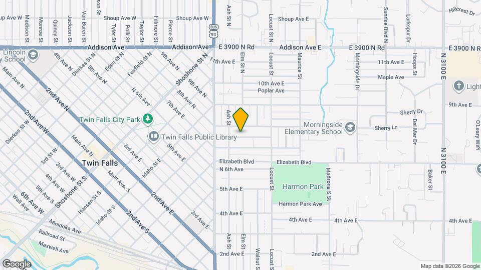 1246 1/2 8th Ave E Map and Location Details