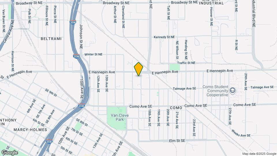 1099 17th Ave SE Map and Location Details