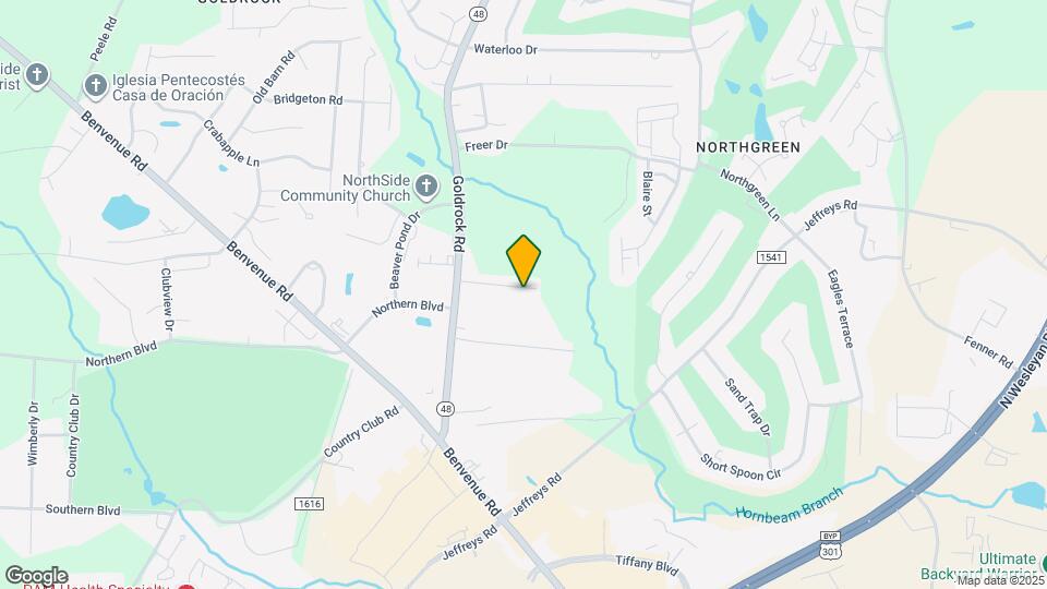 1209 Stoneridge Ln Map and Location Details