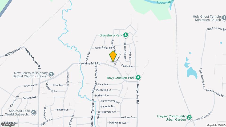 4367 Suncrest Dr Map and Location Details