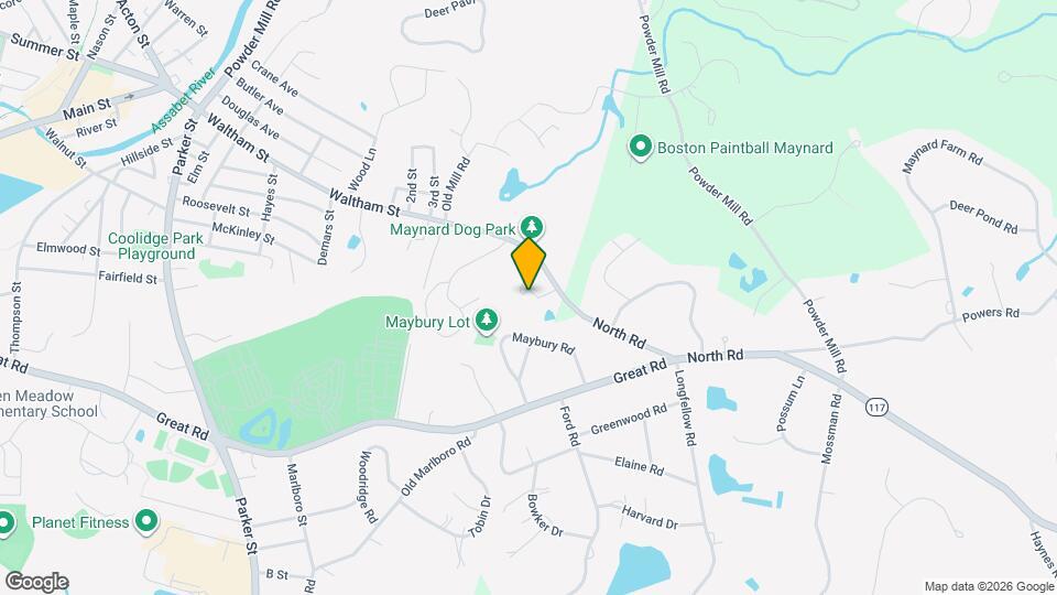 147 Waltham St Mapa y Detalles de la Ubicación