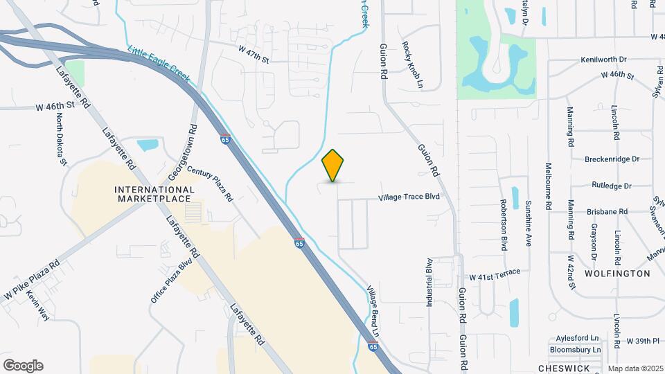 4356 Village Bend Ln Map and Location Details