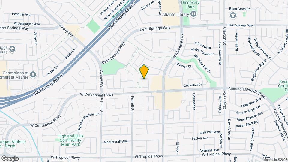 6426 Gilded Flicker St Map and Location Details