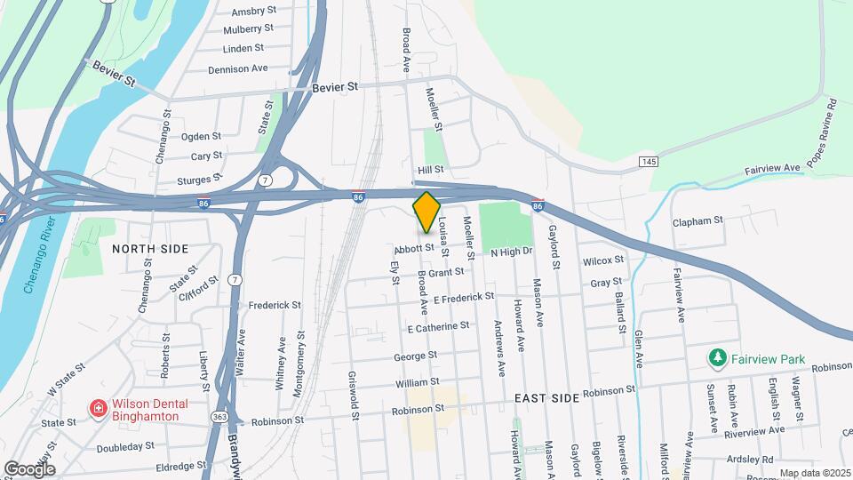 112 Broad Ave Map and Location Details