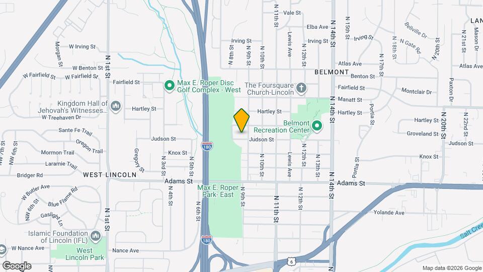 830 Judson St Map and Location Details