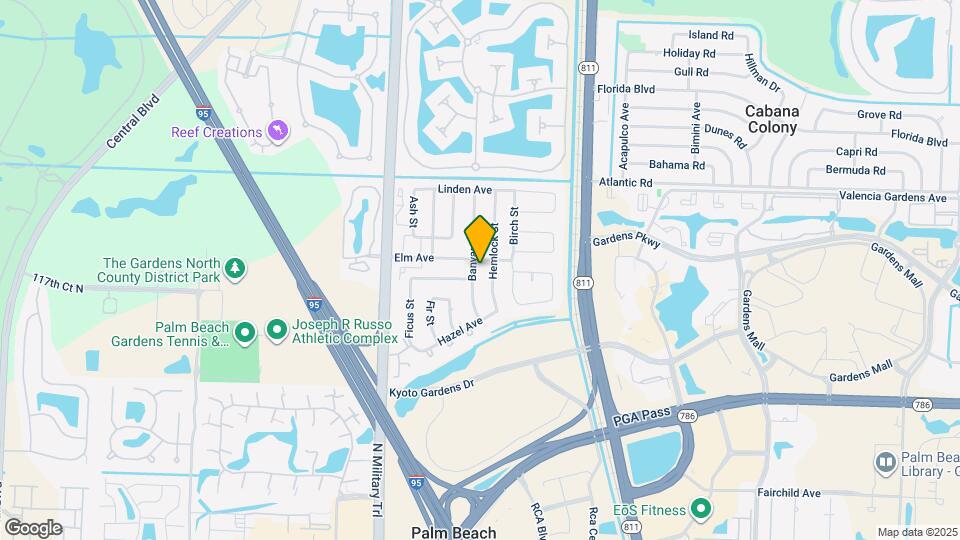 11758 Banyan St Map and Location Details