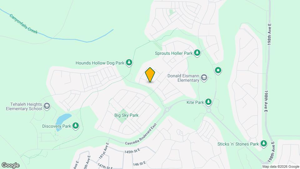 13414 186th Ave Ct E Map and Location Details