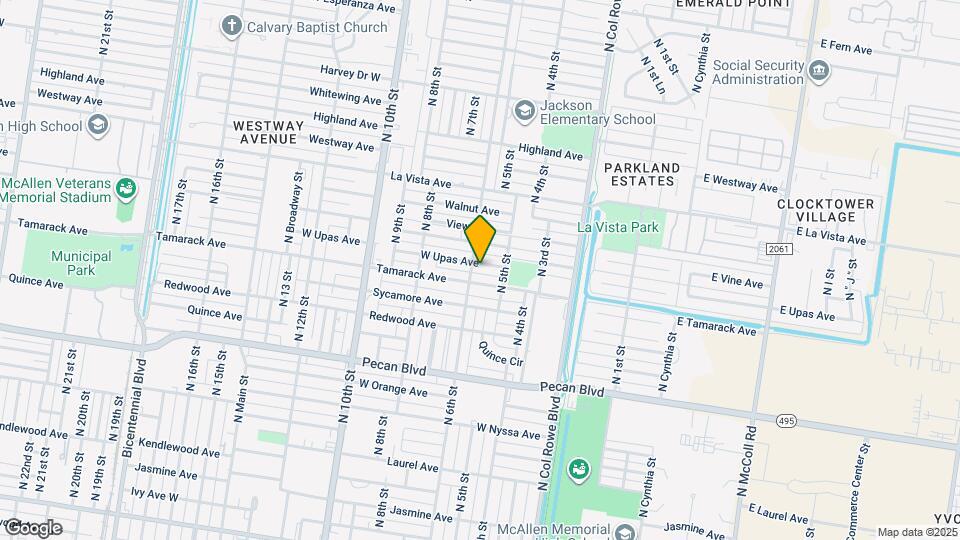 517 Upas Ave Map and Location Details