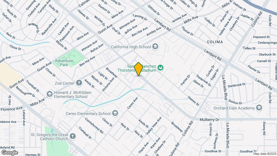 10203 Ruoff Ave Map and Location Details