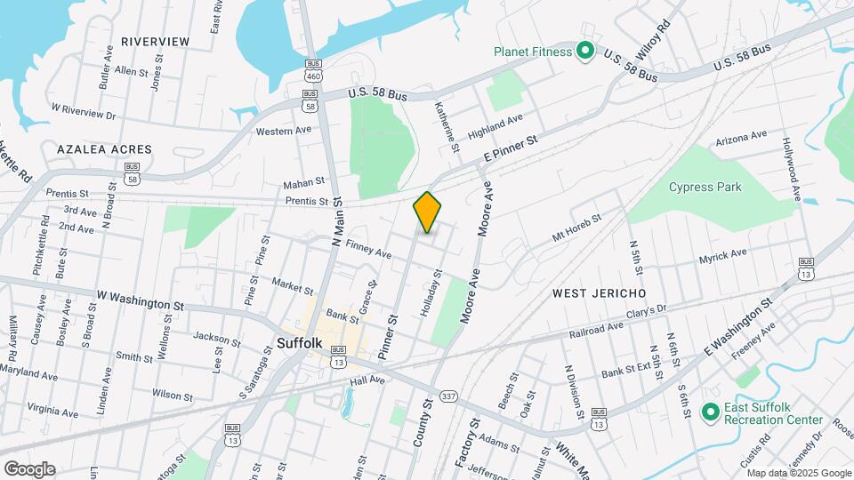 310 Central Ave Map and Location Details