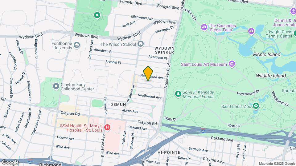 6305 N Rosebury Ave, Unit 2E Map and Location Details