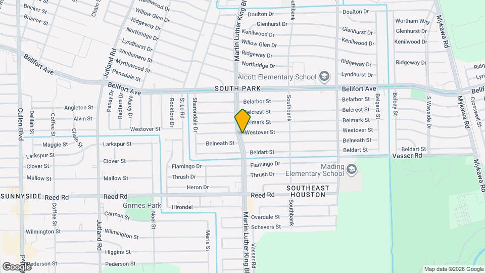 5702 Westover St Map and Location Details
