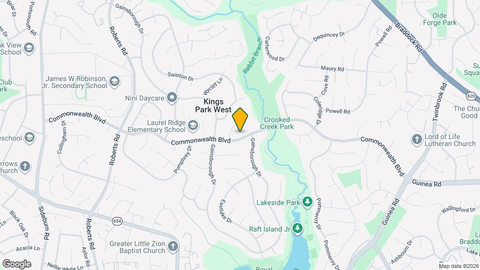 10004 Commonwealth Blvd Mapa y Detalles de la Ubicación