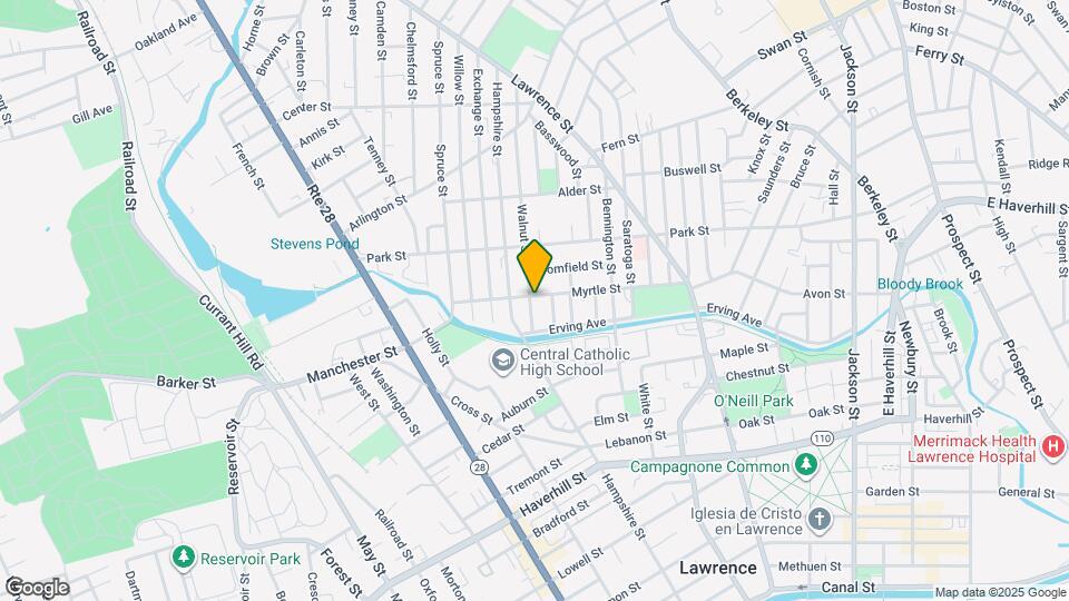 120 Myrtle St Mapa y Detalles de la Ubicación