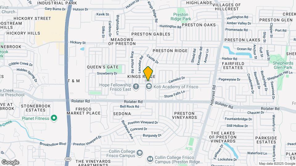7500 Kings Ridge Rd Mapa y Detalles de la Ubicación