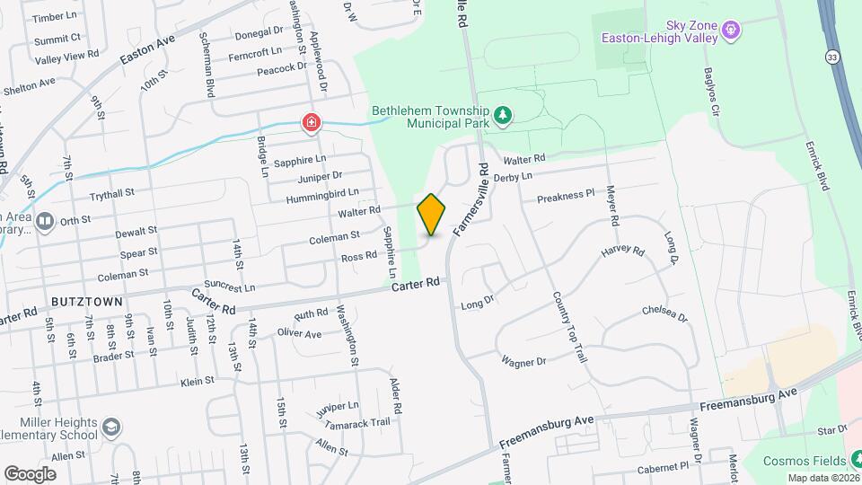 4164 Ross Rd Map and Location Details