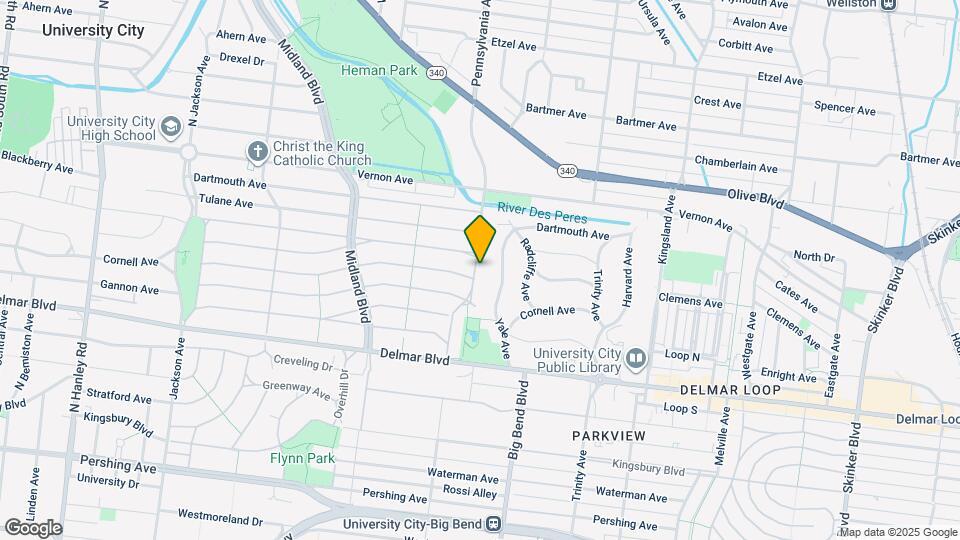808 Pennsylvania Ave, Unit A 1st floor Map and Location Details