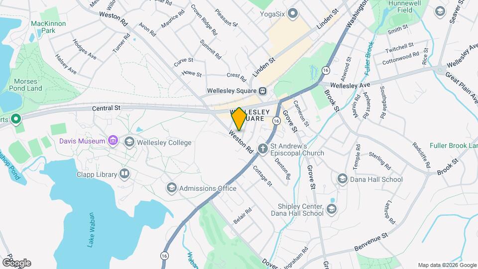 15 Waban St Map and Location Details