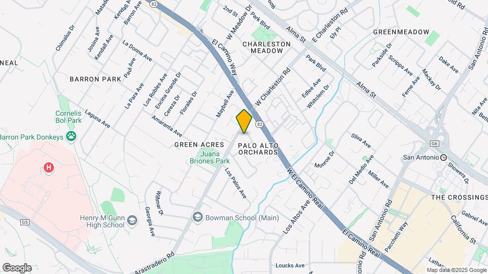 Palo Alto Place Map and Location Details