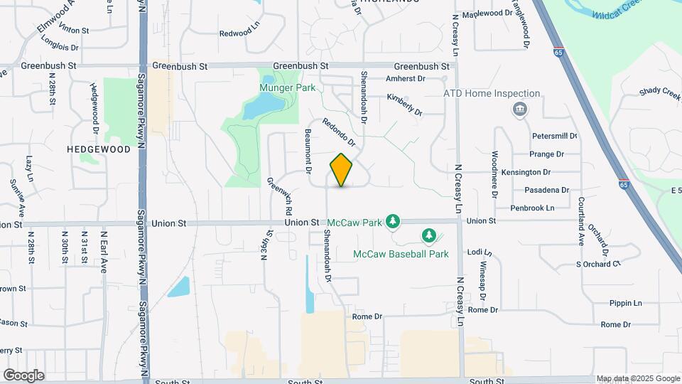 3637 Navarre Dr Map and Location Details