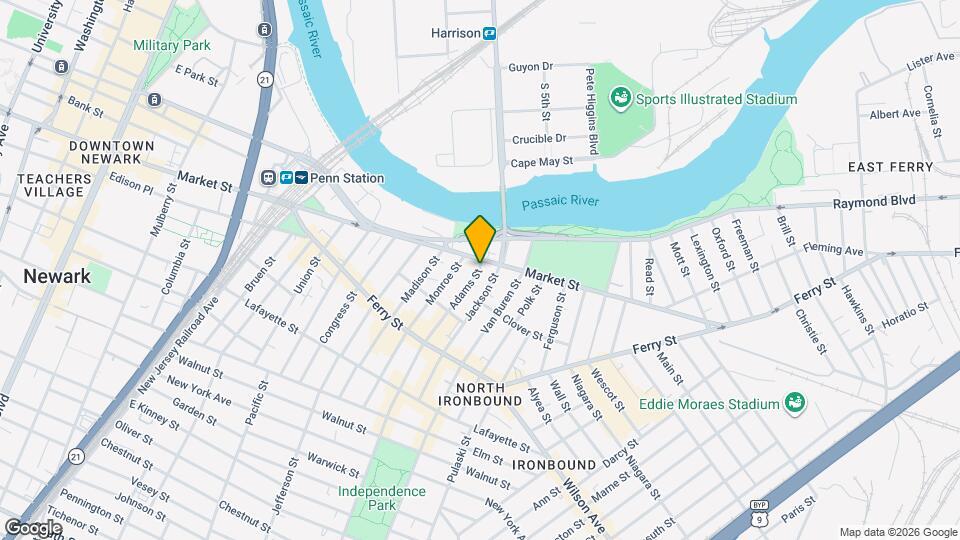 6 Adams St, Unit 1 Mapa y Detalles de la Ubicación