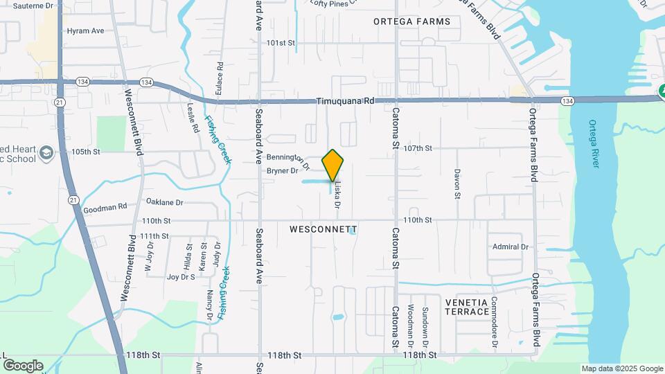 5826 Liska Dr Map and Location Details