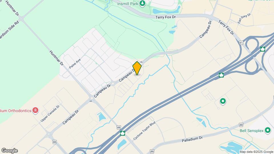 1108 Creekway Private Map and Location Details