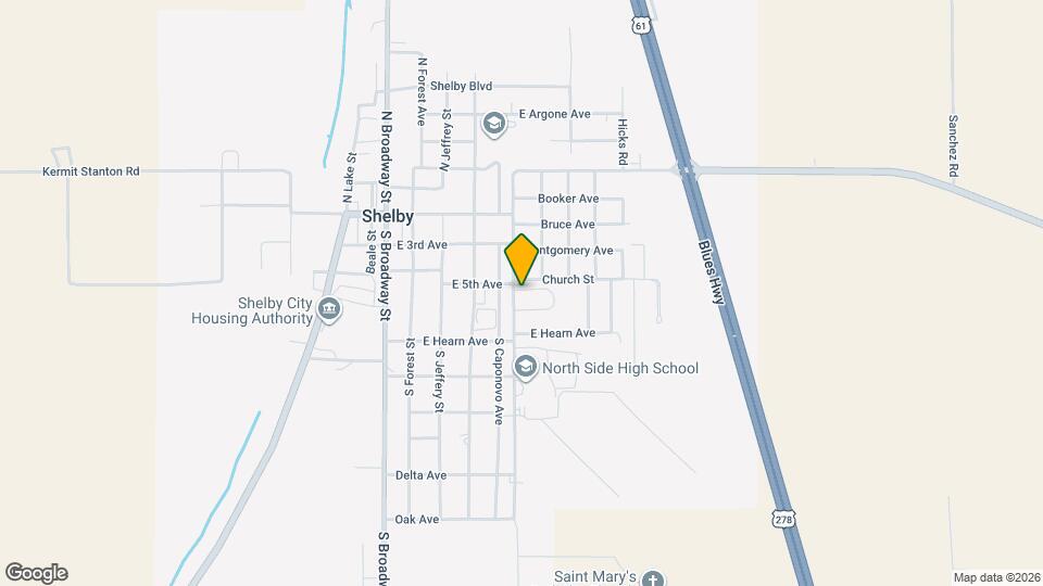 Church Garden Apartments Map and Location Details