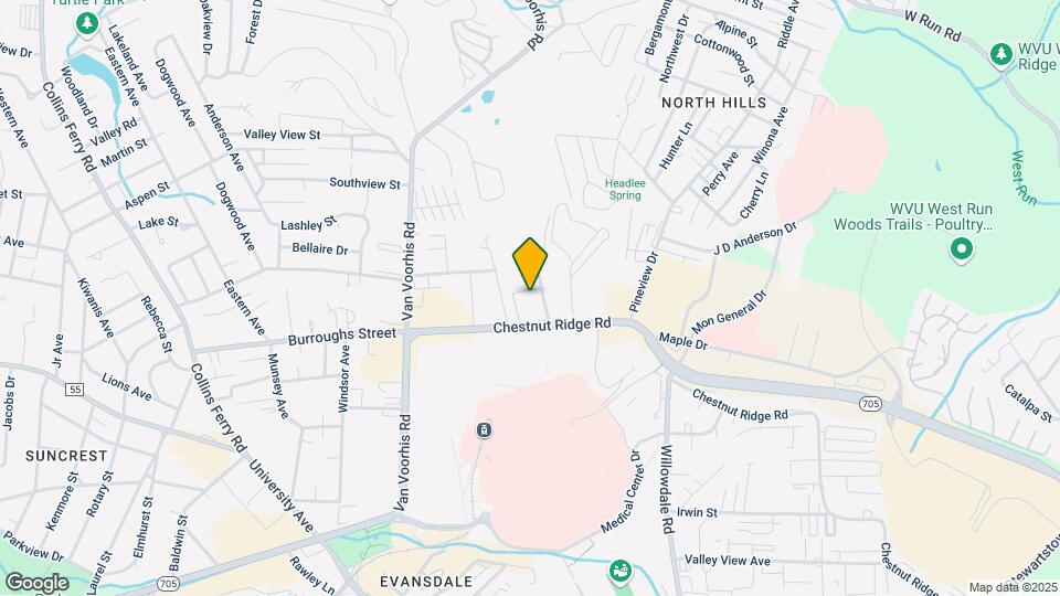 775-779 Chestnut Ridge Rd Map and Location Details