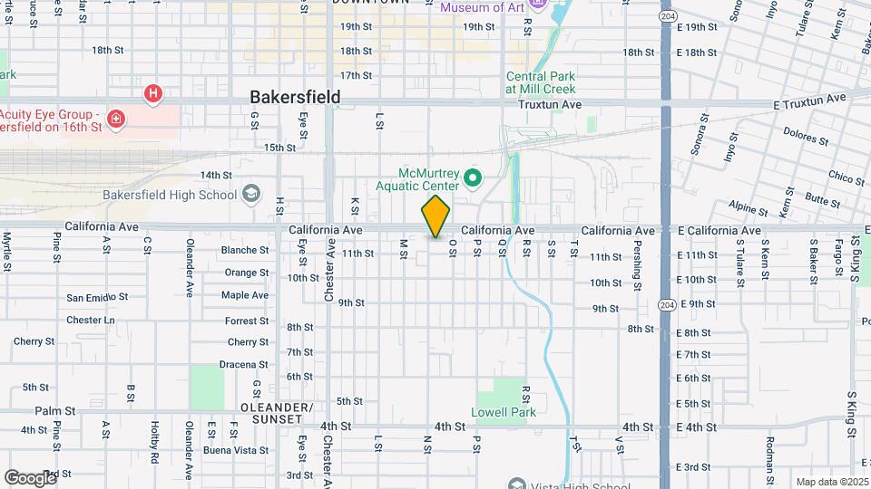 1114 N St Map and Location Details