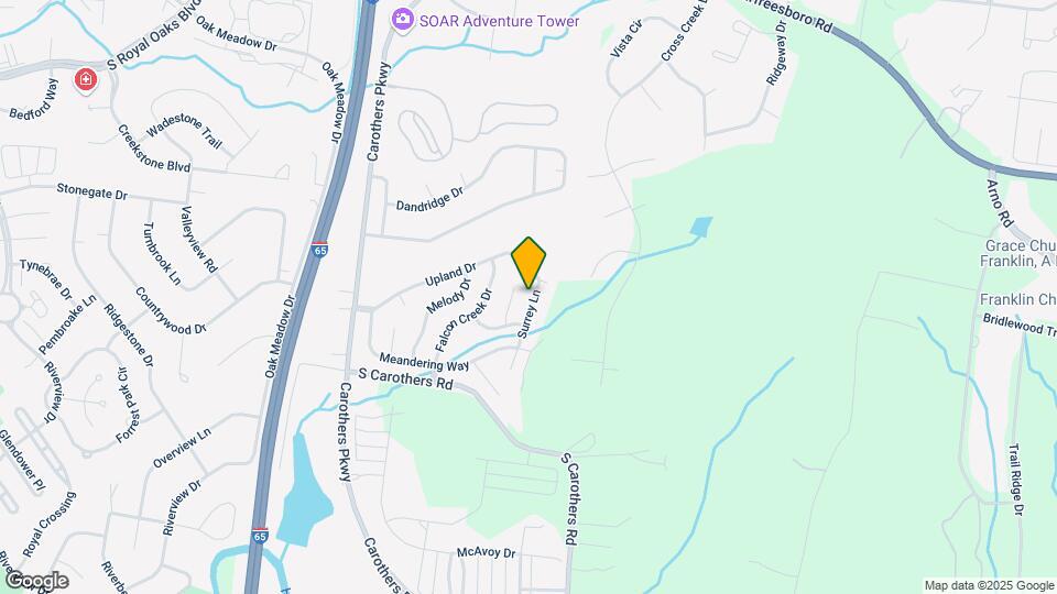 2306 Surrey Ln Map and Location Details
