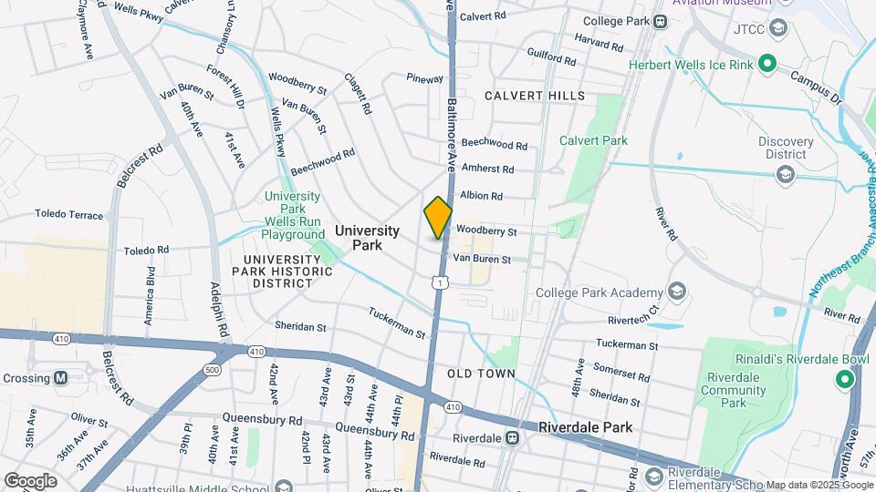 6702 Baltimore Ave, Unit Nice &Cozy Map and Location Details