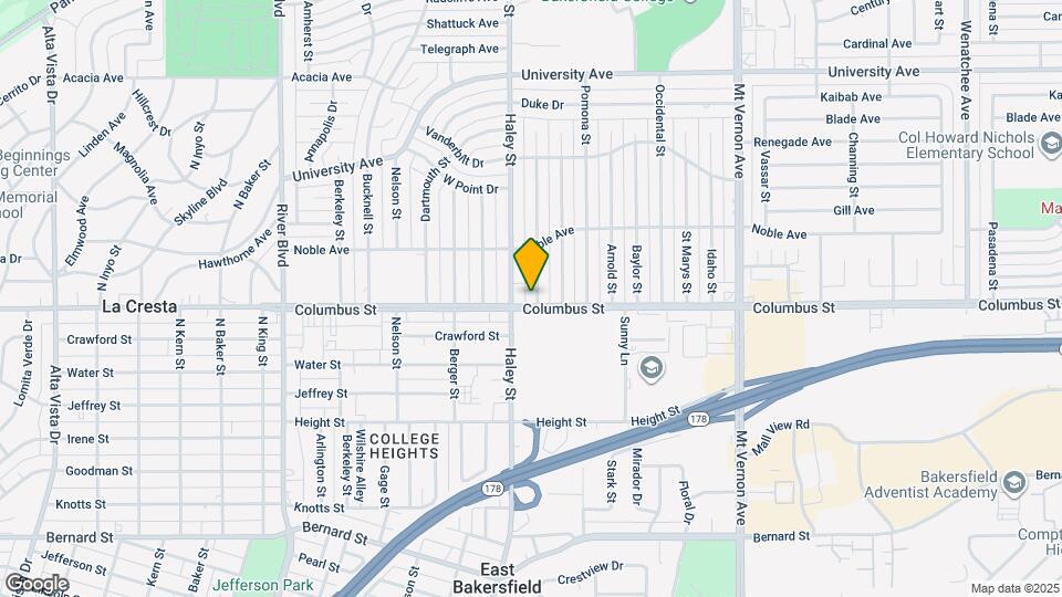 2700 Cornell St Mapa y Detalles de la Ubicación