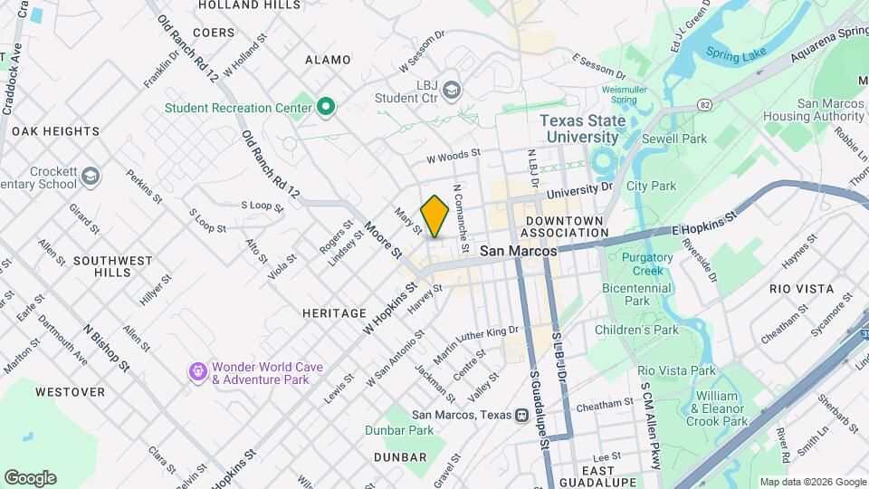 333 W Hutchison St Map and Location Details