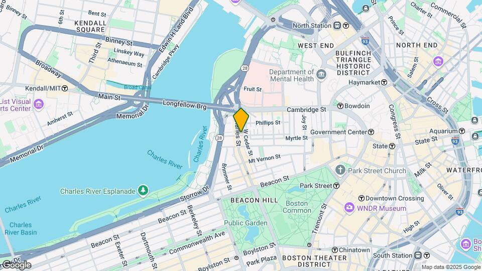 113 Charles St, Unit 5 Map and Location Details