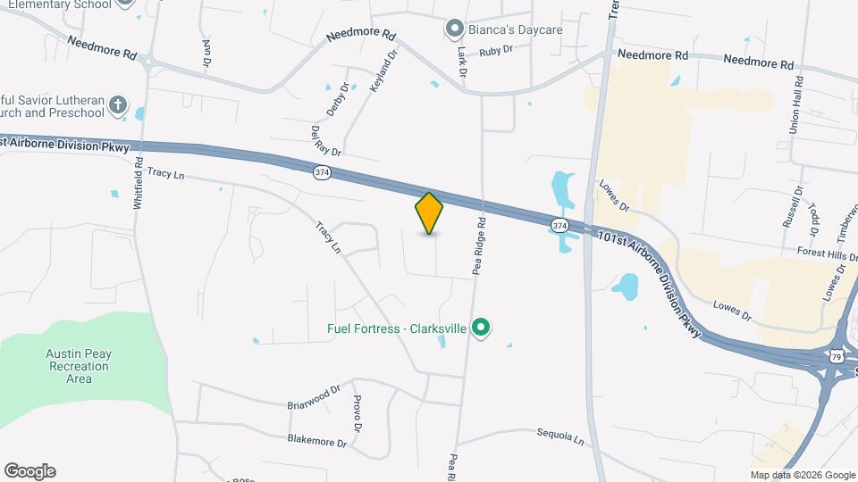 434 Andean Ct Map and Location Details