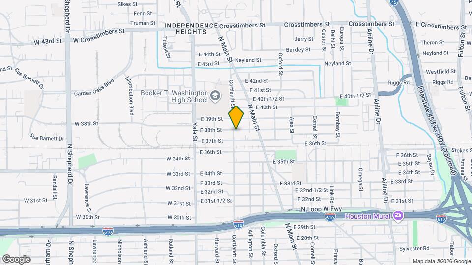 306 E 38th St Map and Location Details