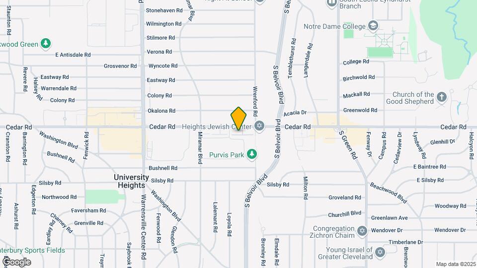 WJM Cedar Apartments Map and Location Details