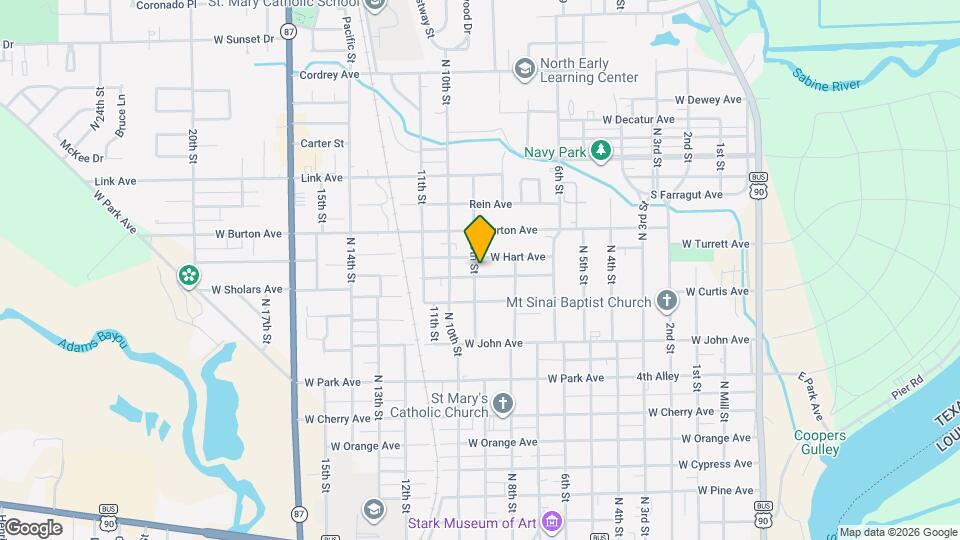 1302 9th St Map and Location Details
