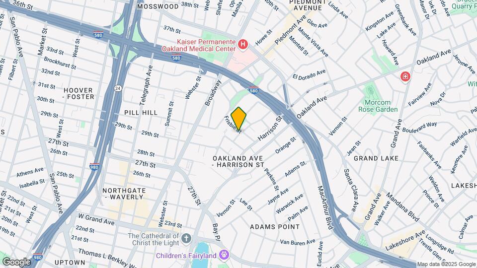 325 Frisbie St Map and Location Details