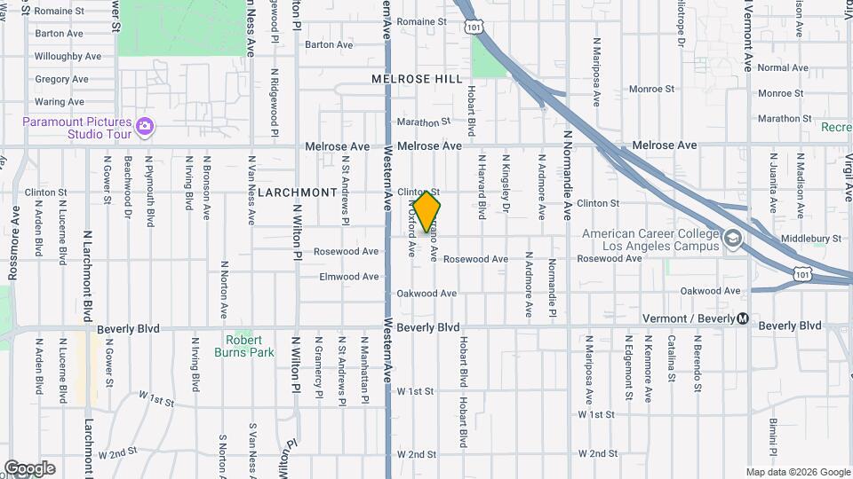 4710 W Maplewood Ave Map and Location Details