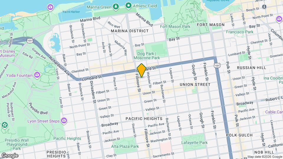 2167 Greenwich St Map and Location Details