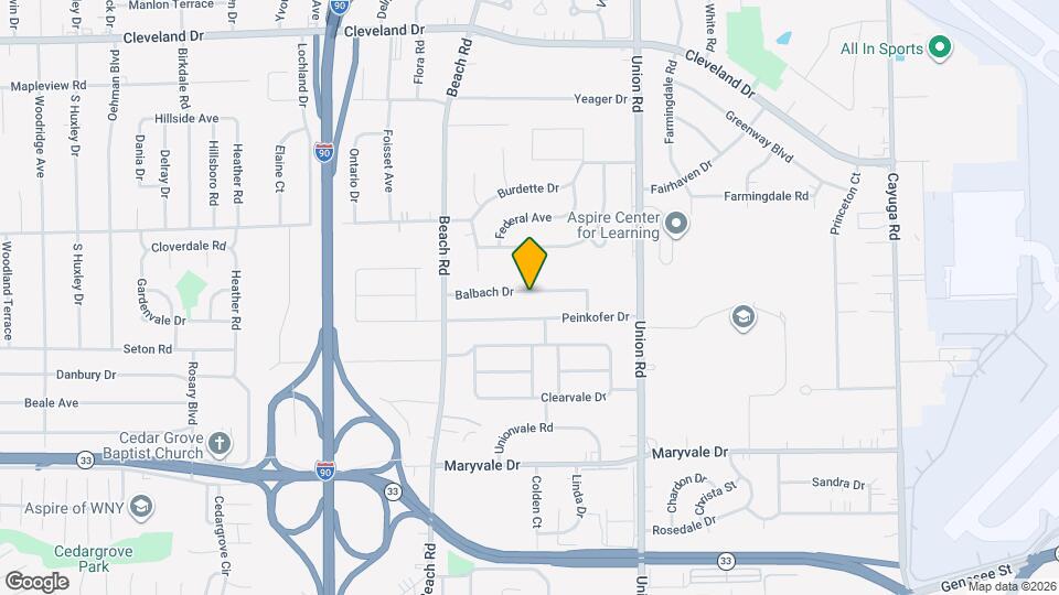 77 Balbach Dr Map and Location Details