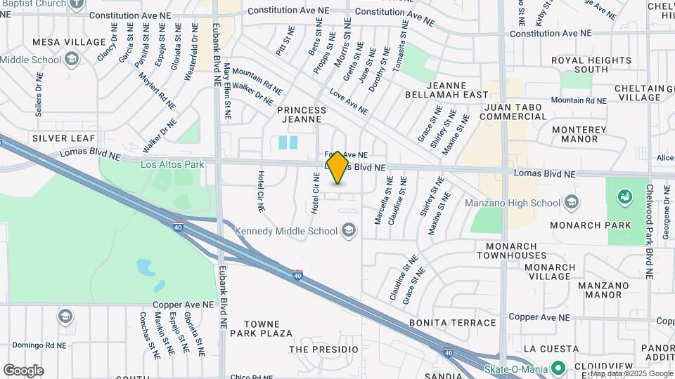 11243 Campo Del Oso Ave NE Map and Location Details