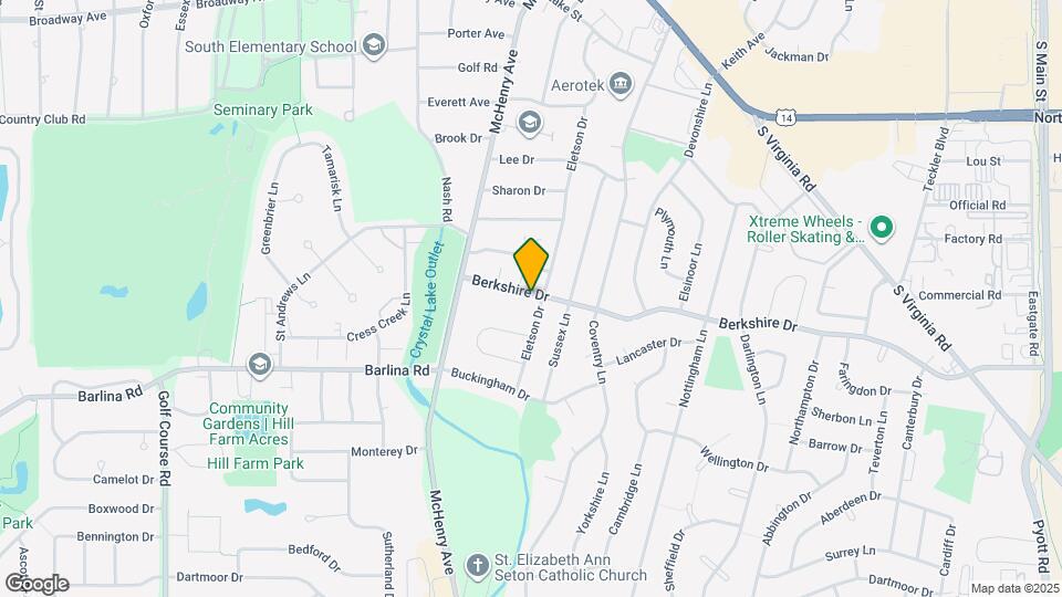 413 Berkshire Dr Map and Location Details