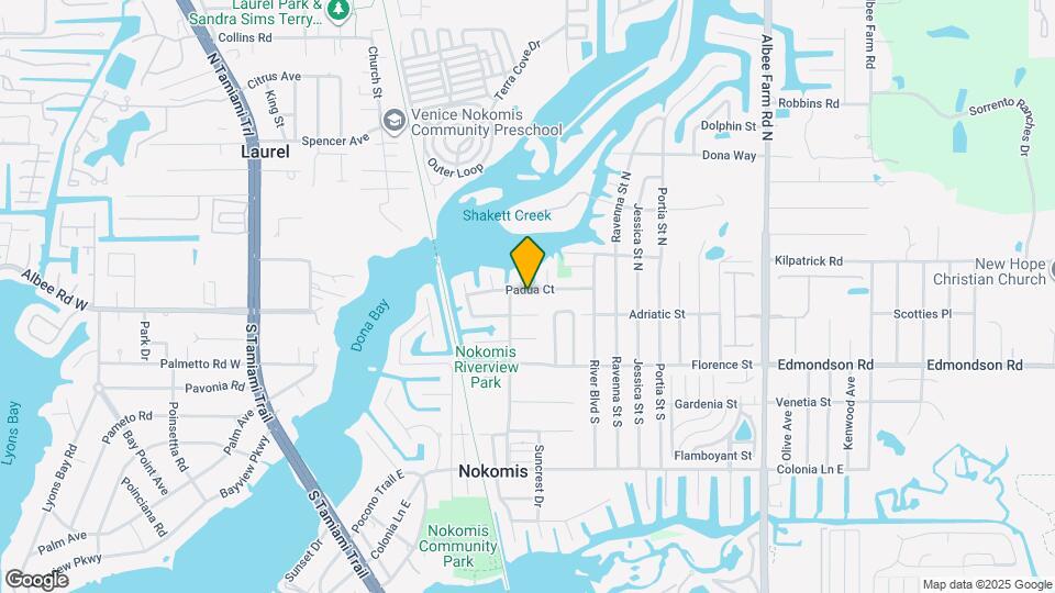 705 Padua Ct Map and Location Details