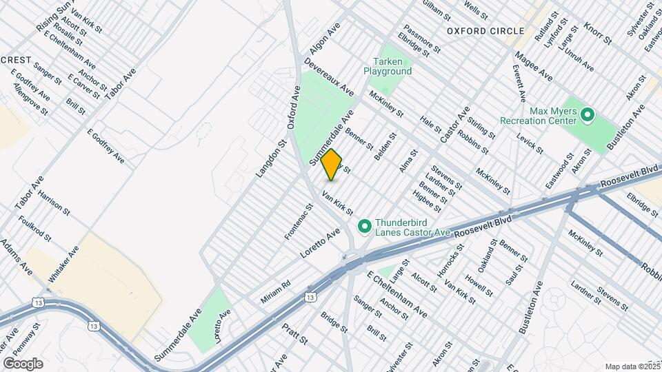 5913 Frontenac St Map and Location Details