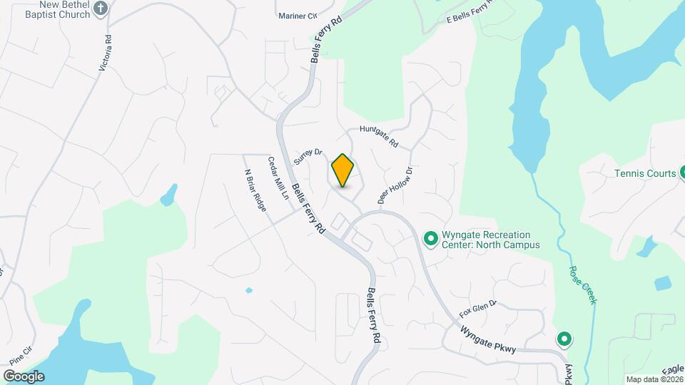 7010 Surrey Dr Map and Location Details